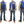 Load image into Gallery viewer, Whitesville Varsity Jacket Men&#39;s Letterman Jacket Melton x Leather Award Jacket WV15166 WV15166-126 Royal-Blue x Cream MAVERICKS

