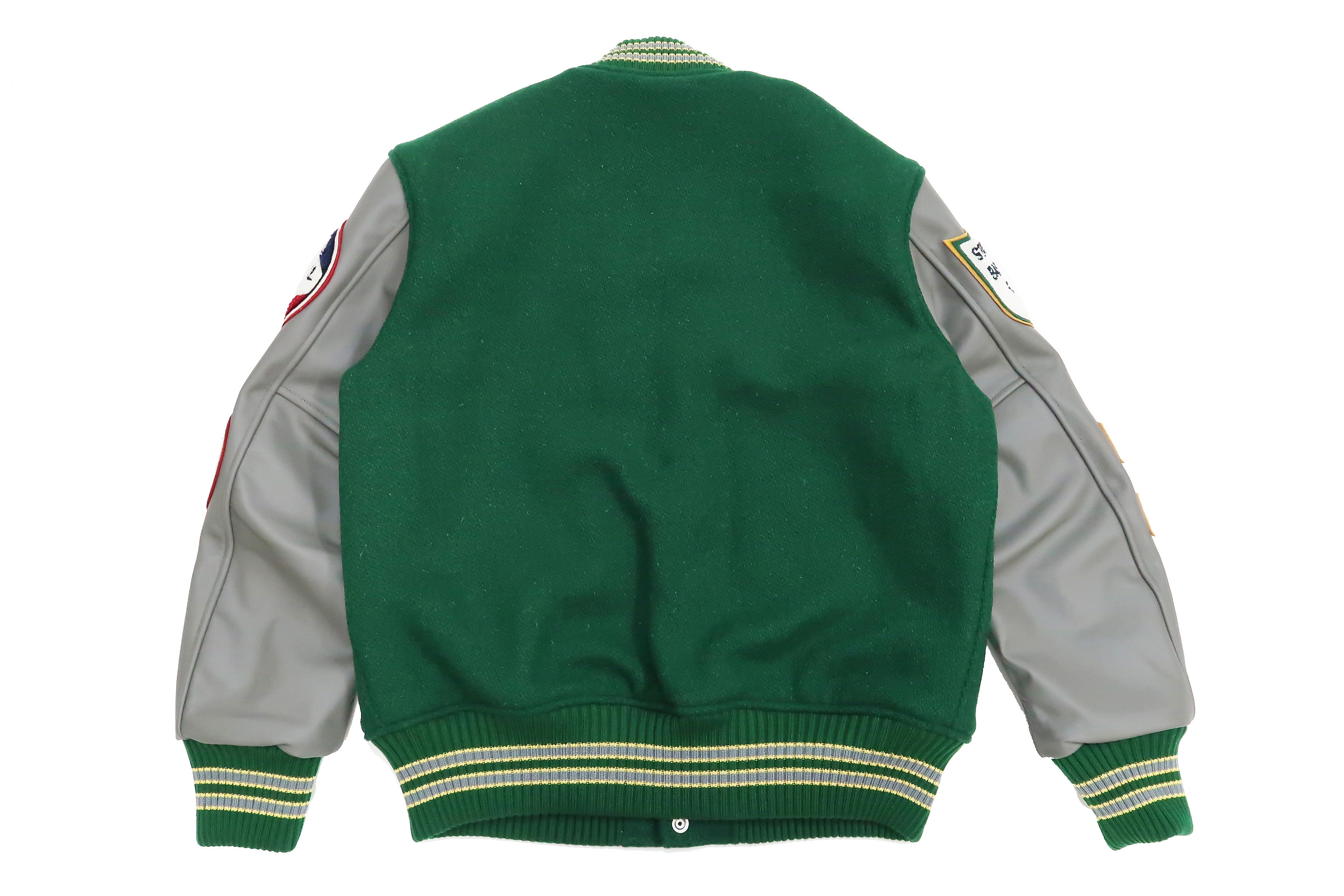 Whitesville Varsity Jacket Men's Letterman Jacket Melton x Leather