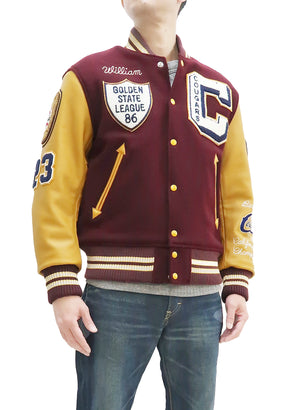 Polo Ralph Lauren Indian Patch Baseball Jacket in Red for Men