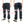 Laden Sie das Bild in den Galerie-Viewer, Whitesville Sweatpants Men&#39;s Drawstring Waist Sweatpants with Elastic Cuff WV49036 119 Black
