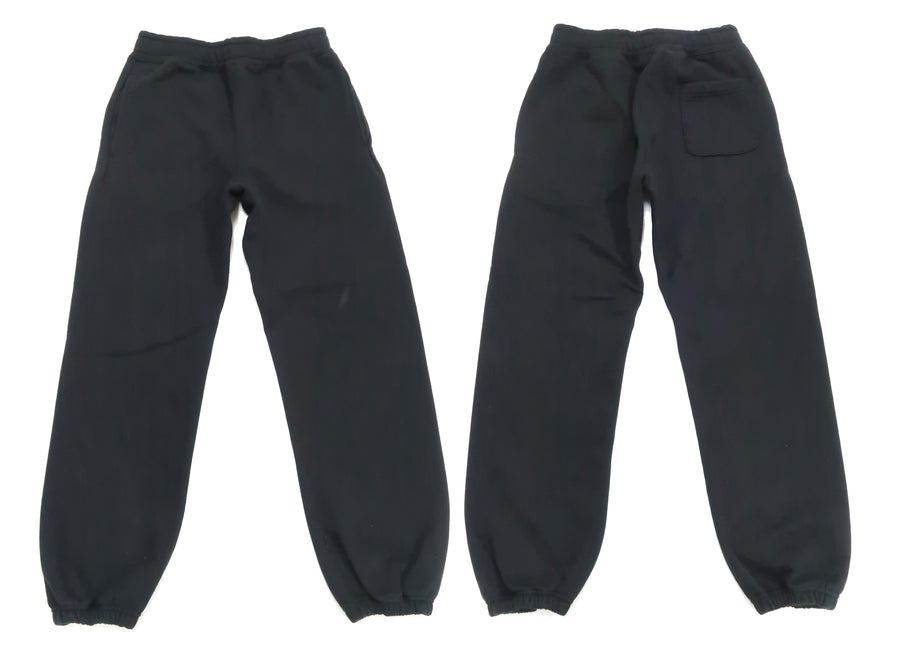 Unisex Cuffed Sweat Pants, Black