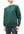 Whitesville Plain Sweatshirt Men's Loop-wheeled V-Insert Vintage Style WV67728 145 Green