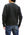 Whitesville Plain Sweatshirt Men's Loop-wheeled V-Insert Vintage Style WV67728 Black
