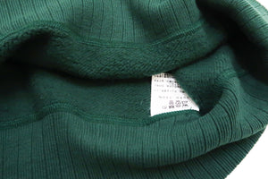 Whitesville Plain Sweatshirt Men's Loop-wheeled V-Insert Vintage Style WV67728 145 Green