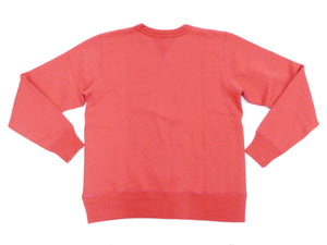 Whitesville Plain Sweatshirt Men's Loop-wheeled V-Insert Vintage Style WV67728 Red