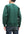 Whitesville Plain Sweatshirt Men's Loop-wheeled V-Insert Vintage Style WV67728 145 Green
