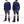 Whitesville Plain Sweatshirt Men's Loop-wheeled V-Insert Vintage Style WV67728 Navy-Blue