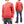 Laden Sie das Bild in den Galerie-Viewer, Whitesville Plain Sweatshirt Men&#39;s Loop-wheeled V-Insert Vintage Style WV67728 Red
