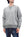Whitesville Plain Sweatshirt Men's Loop-wheeled V-Insert Vintage Style WV67728 Heather-Gray