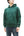 Whitesville Plain Pullover Hoodie Men's Solid Color Hooded Sweatshirt WV67729 Green
