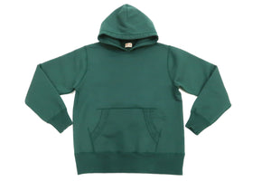 Whitesville Plain Pullover Hoodie Men's Solid Color Hooded Sweatshirt WV67729 Green