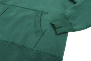 Whitesville Plain Pullover Hoodie Men's Solid Color Hooded Sweatshirt WV67729 Green