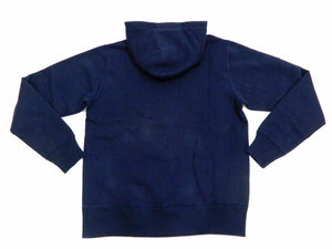 Whitesville Plain Pullover Hoodie Men's Solid Color Hooded Sweatshirt WV67729 Navy-Blue