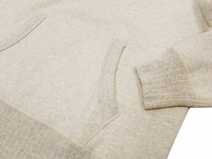 Whitesville Plain Pullover Hoodie Men's Solid Color Hooded Sweatshirt WV67729 Oatmeal