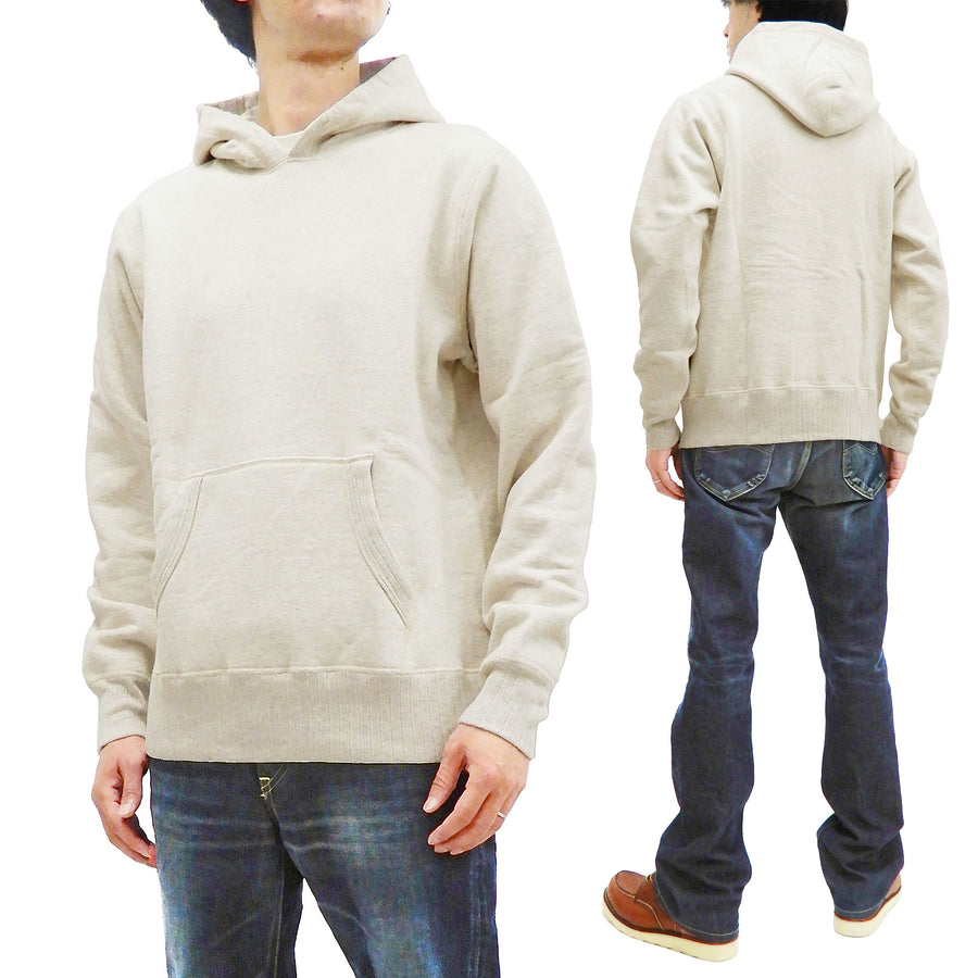 Whitesville Plain Pullover Hoodie Men's Solid Color Hooded 