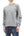 Whitesvill Plain T-shirt Men's Heavyweight Long Sleeve Pocket Tee WV68849 113 Heather-Gray