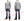 Whitesvill Plain T-shirt Men's Heavyweight Long Sleeve Pocket Tee WV68849 113 Heather-Gray