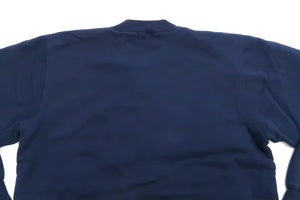 Whitesville Full-zip Sweatshirt No Hood with thermal lining Men's Waffle Lined Plain Zippered Sweatshirt Jacket WV69035 128 Navy-Blue