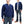 Load image into Gallery viewer, Whitesville Full-zip Sweatshirt No Hood with thermal lining Men&#39;s Waffle Lined Plain Zippered Sweatshirt Jacket WV69035 128 Navy-Blue

