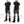 Whitesville 2-Pack T-shirts Men's Plain Short Sleeve Loopwheeled Tees by Toyo Enterprises WV73544 119 Black