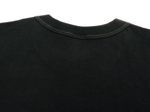 Whitesville 2-Pack T-shirts Men's Plain Short Sleeve Loopwheeled Tees by Toyo Enterprises WV73544 119 Black
