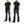 Whitesville 2-Pack T-shirts Men's Plain Short Sleeve Loopwheeled Tees by Toyo Enterprises WV73544 119 Black