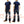Whitesville 2-Pack T-shirts Men's Plain Short Sleeve Loopwheeled Tees by Toyo Enterprises WV73544 128 Navy-Blue
