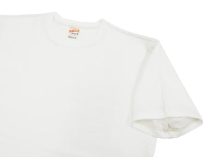 Whitesville 2-Pack T-shirts Men's Plain Short Sleeve Loopwheeled Tees by Toyo Enterprises WV73544 105 Off-White