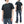 Laden Sie das Bild in den Galerie-Viewer, Whitesvill Plain T-shirt with Rib Side Panels Men&#39;s Heavyweight Short Sleeve Tee WV78930 119 Black
