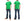 Whitesvill Plain T-shirt with Rib Side Panels Men's Heavyweight Short Sleeve Tee WV78930 144 Kelly-Green