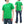 Whitesvill Plain T-shirt with Rib Side Panels Men's Heavyweight Short Sleeve Tee WV78930 144 Kelly-Green