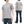 Whitesvill Plain T-shirt with Rib Side Panels Men's Heavyweight Short Sleeve Tee WV78930 113 Heather-Gray