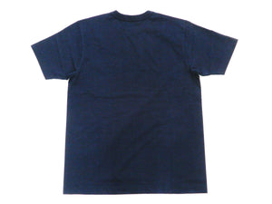 Whitesvill T-Shirt Men's Plain Pocket T Shirt Heavyweight Short Sleeve Tee WV78932 128 Dark-Blue